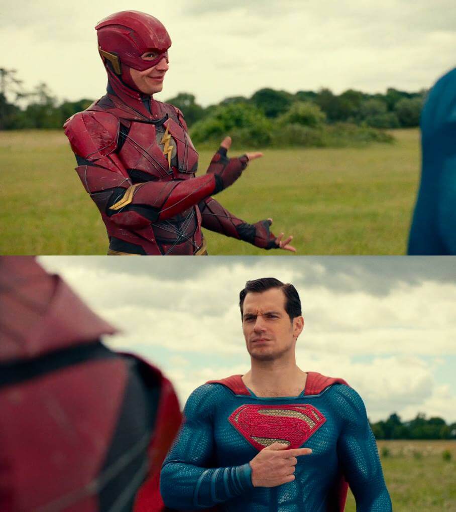 Ir a la pagina de la plantilla Flash vs Superman.