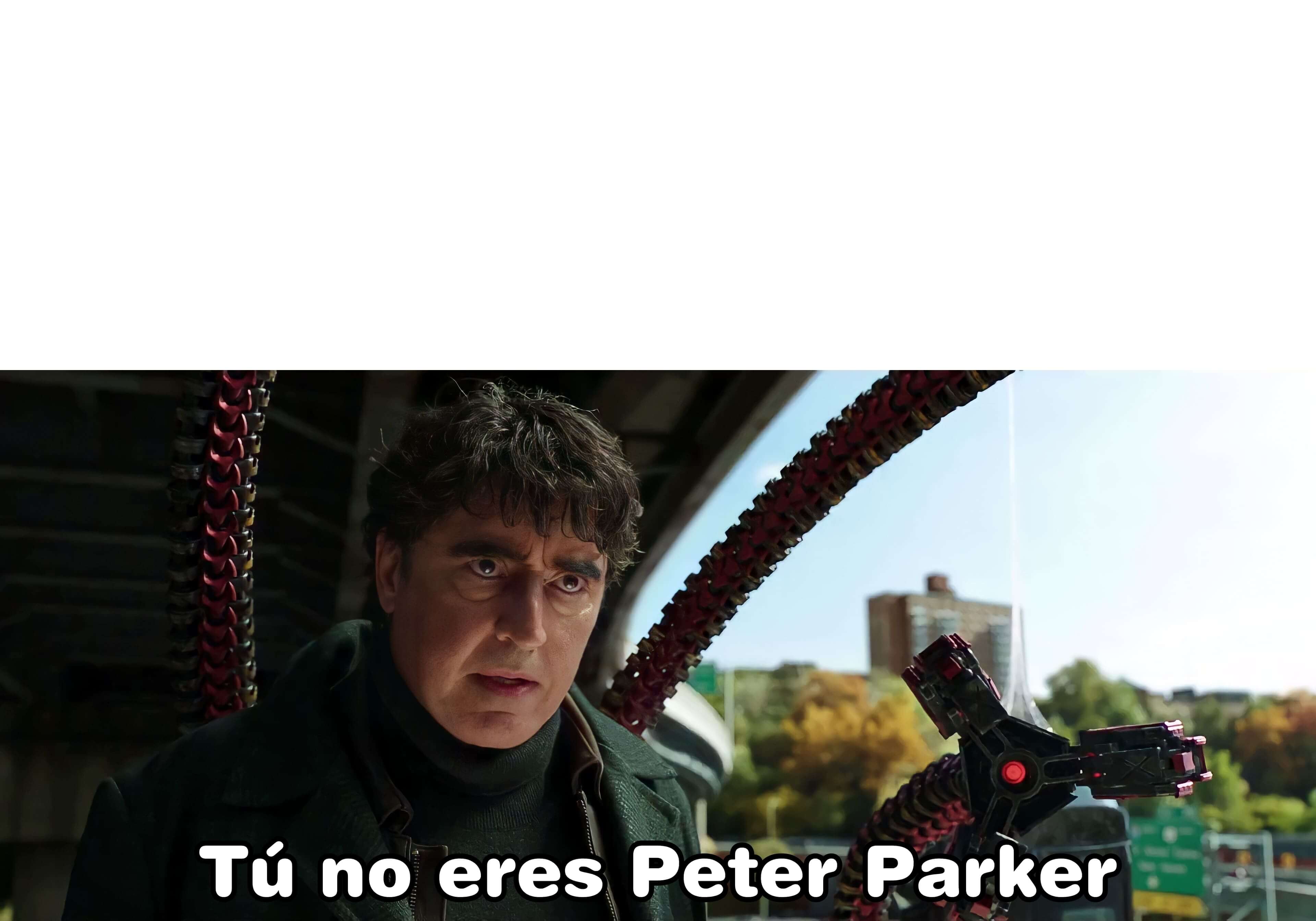 Ir a la pagina de la plantilla Tú no eres Peter Parker  | AdriSpider.