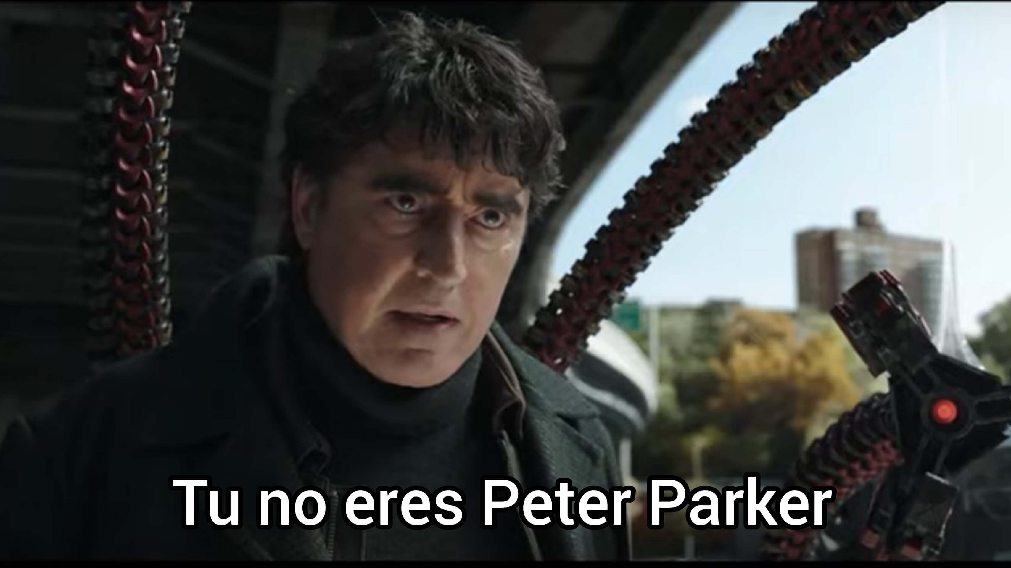 Plantilla de Tu no eres Peter Parker